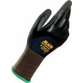 Mapa Gloves C/O Rcp MAPA Ultrane 525 Grip  Proof Nitrile 34 Coated Gloves, Lt Weight, 1 Pair, Size 11, 5254101 525411